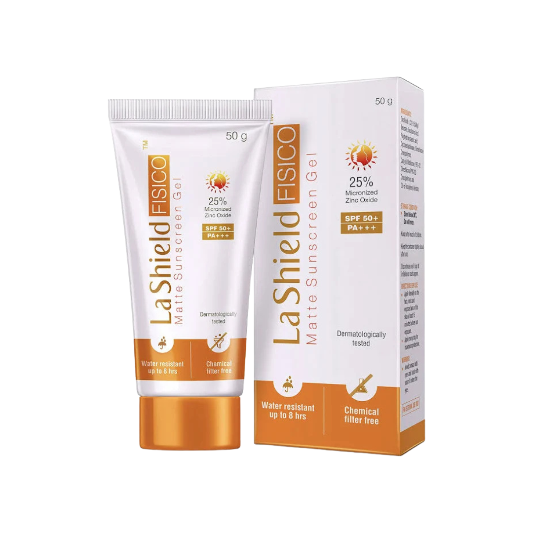 La Shield Fisico Matte Sunscreen Gel SPF 50+ PA+++ - Image 3